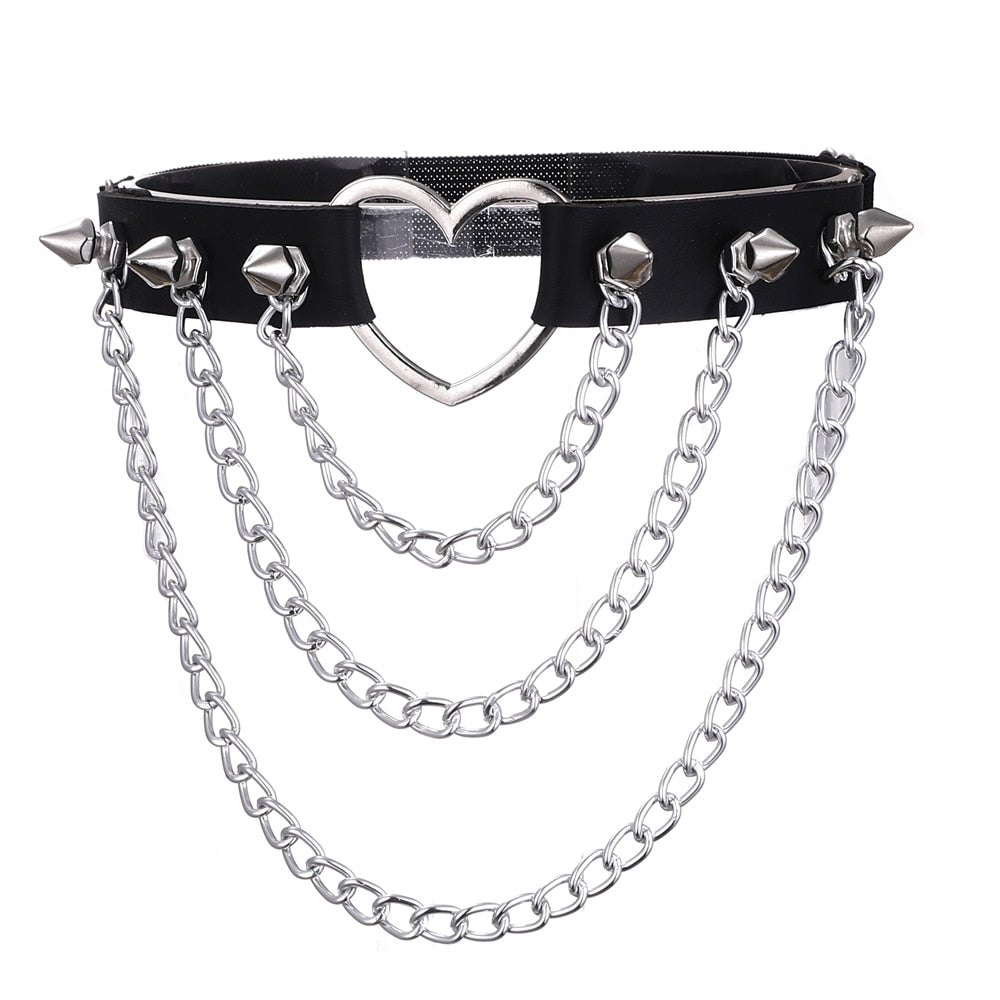Heather’s Heart Ring Leg Garter