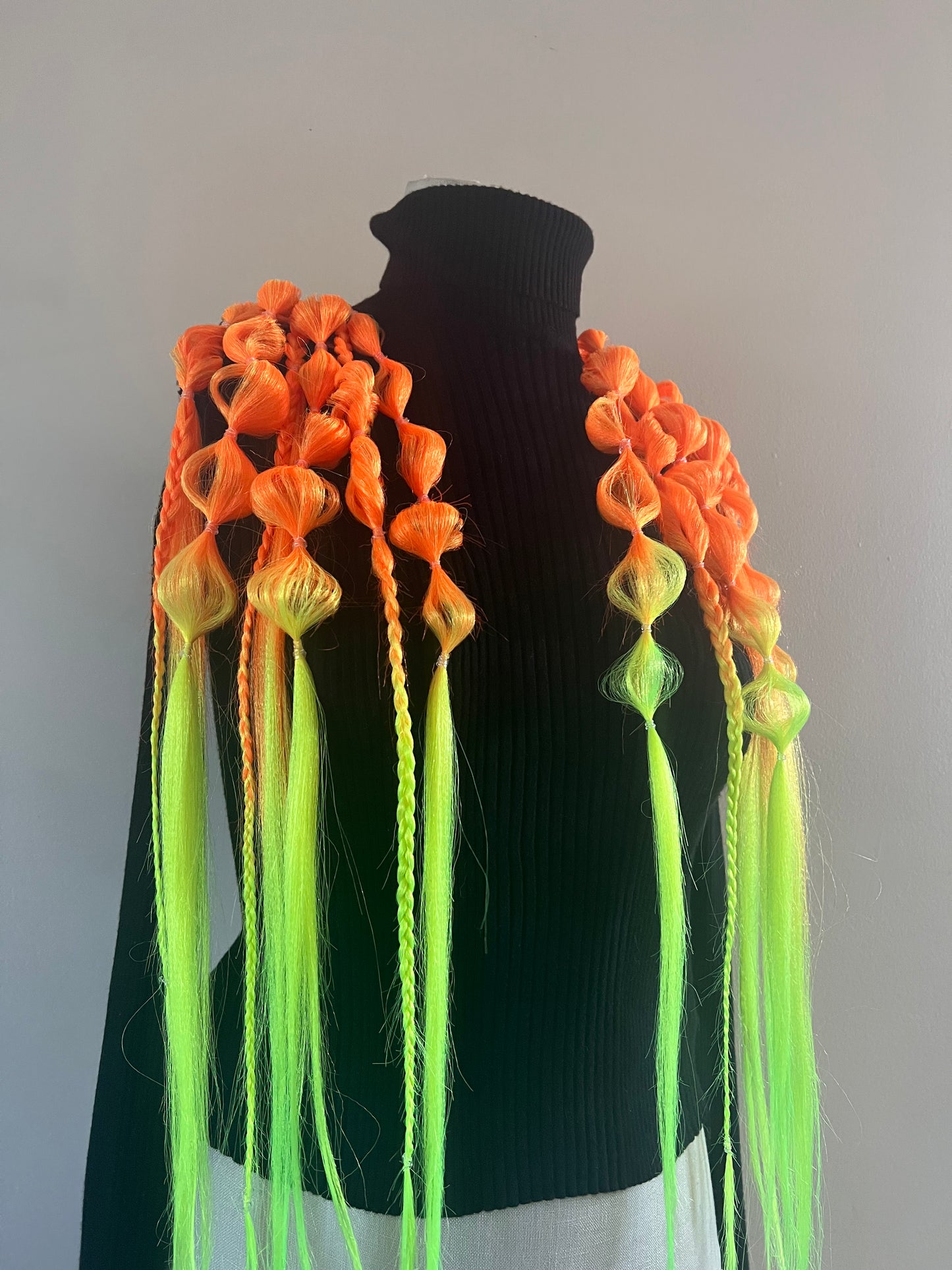 Neon Queen Tie in Rave Hair Extensions
