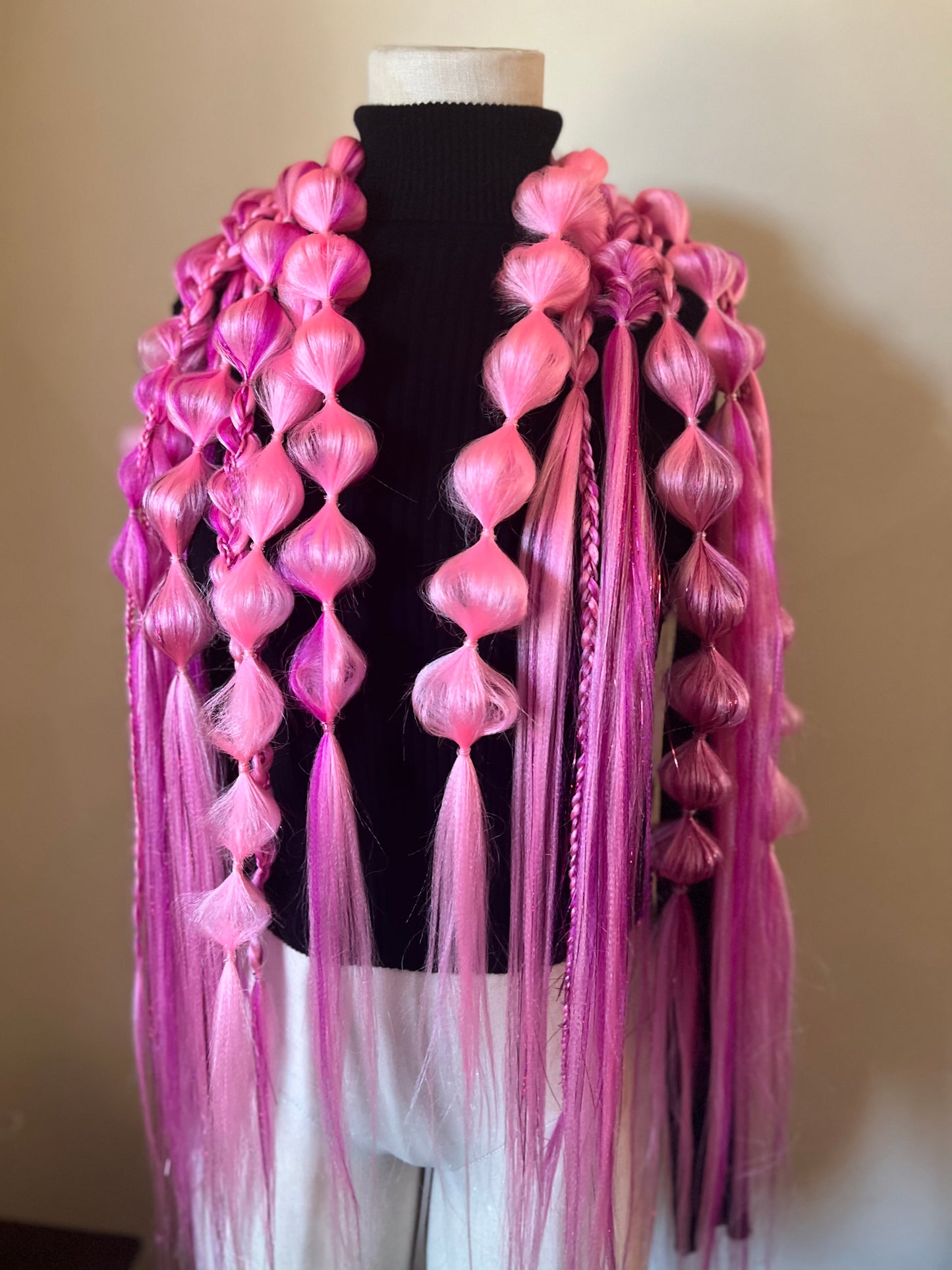 Barbie Pink Rave Braids