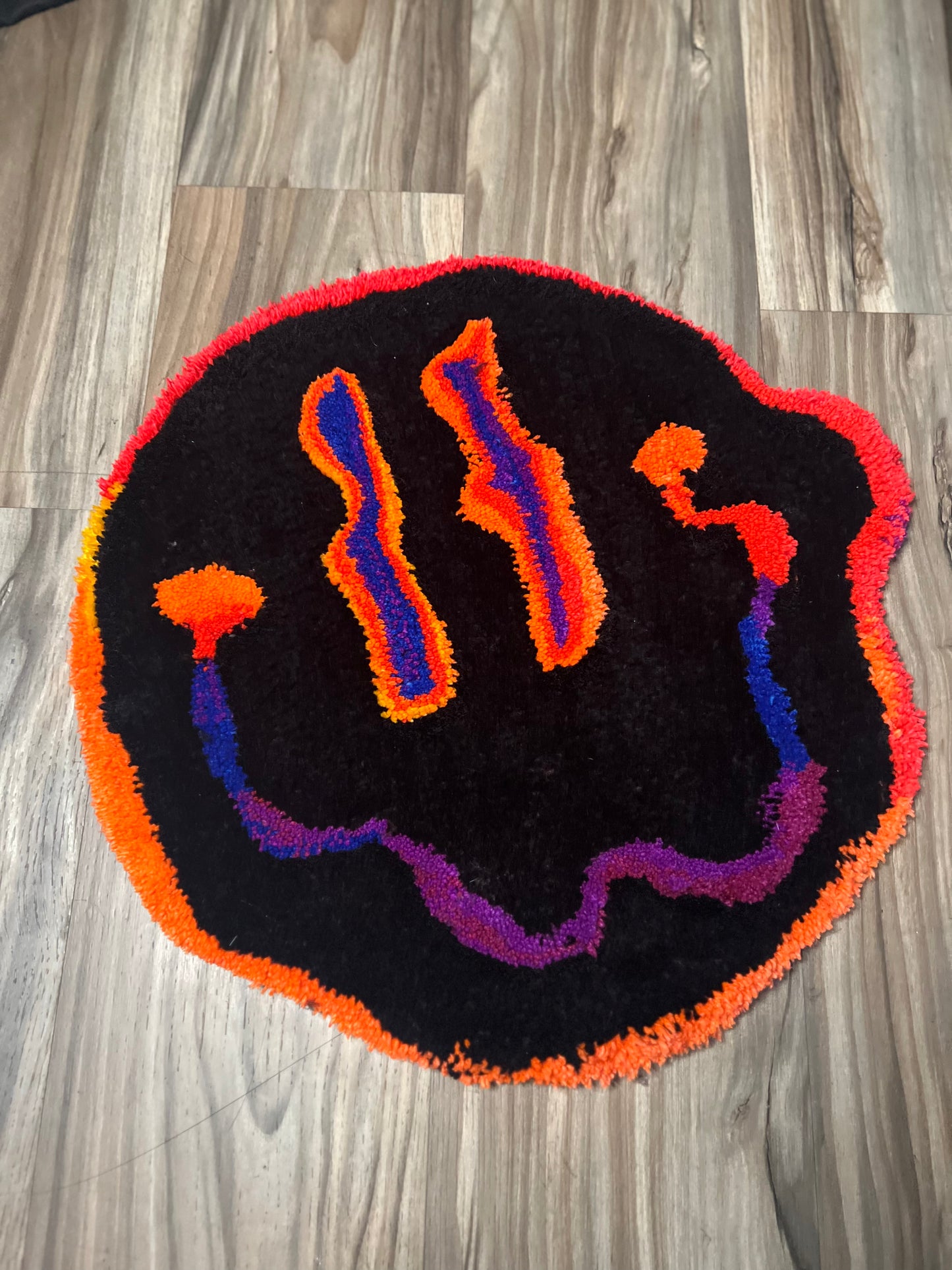 Wonkey Rainbow Smiley Rug